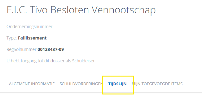 Tijdslijn