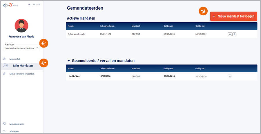 online mandaat 01